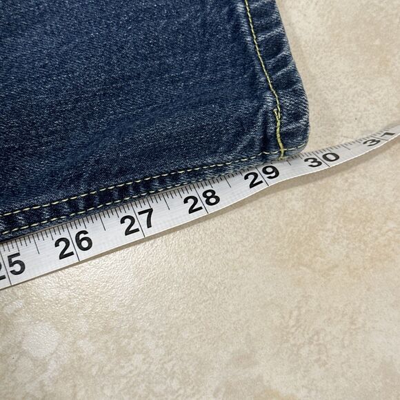 Fiorucci Vintage Women's Straight Leg Denim Jeans Size 3 Angel Patch Medium Wash - Picture 13 of 13